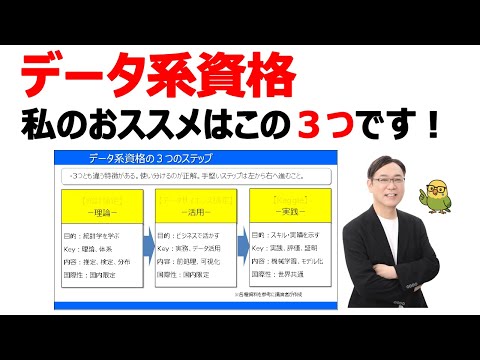 産業情報学科 【AI資格】データ系資格：私のオススメはこの3つです！