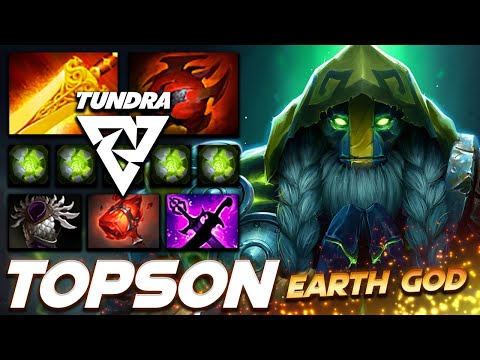 Tundra.Topson Earth Spirit God - Dota 2 Pro Gameplay [Watch & Learn]