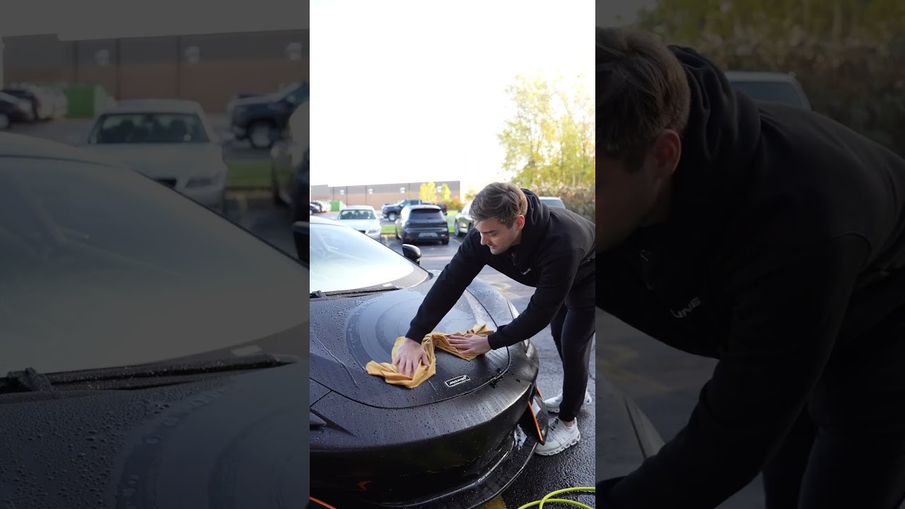 Shammy vs The Blackline Drying Towel ‼️       #producttesting #detailing #carcare