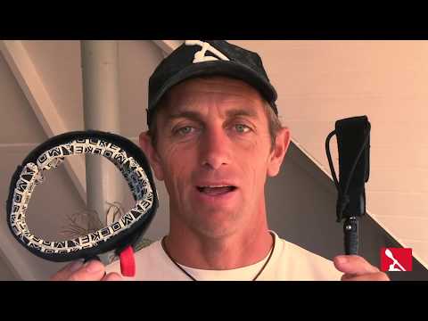 The MOCKE CALF LEASH for surfski and open water