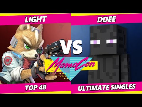 MomoCon 2022 Top 48 - Light (Fox) Vs. DDee (Steve) SSBU Ultimate Tournament