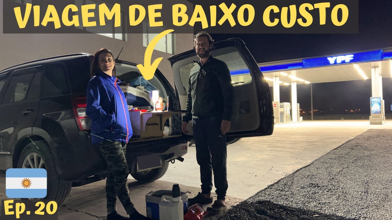 VIAJANDO DE CARRO NA ARGENTINA SEM PAGAR HOTEL | EXPEDIÇÃO PATAGÔNIA 2023 T2EP20