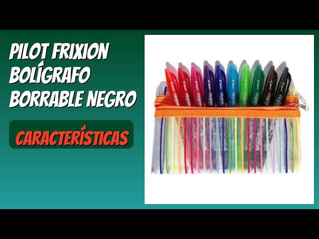 Vídeo relacionado con PILOT - FriXion Ball Zone Negro en Caja Regalo - Bolígrafo Retráctil Borrable de Primera Calidad con Tinta Borrable - Bolígrafo Rollerball Recargable y Ergonómico - Tinta Negra - Punta Media