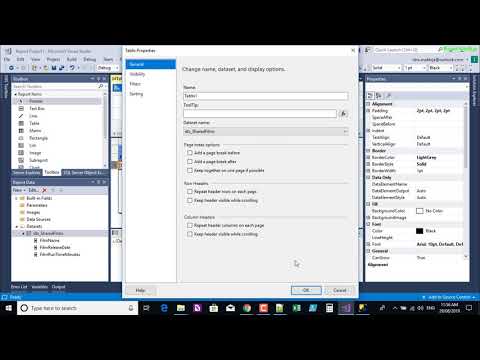 SSRS - Row Header Repetition on every Report Page - Reporting Service