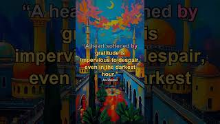 Download lagu Hati yang dilembutkan oleh rasa syukur kebal terhadap keputusasaan, bahkan di saat-saat tergelap ... mp3