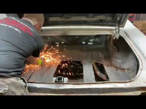 Ep. 11 - 70 Chevelle Restoration- Trunk Pan Replacement