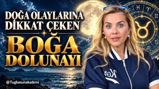 Doğa Olaylarına Dikkat Çeken Boğa Dolunayı @Tugbasunakademi
