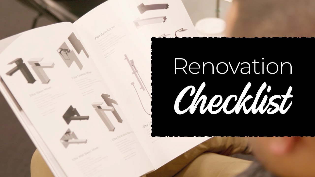 Renovation Checklist with Rob Teina | Plumbing World Helps