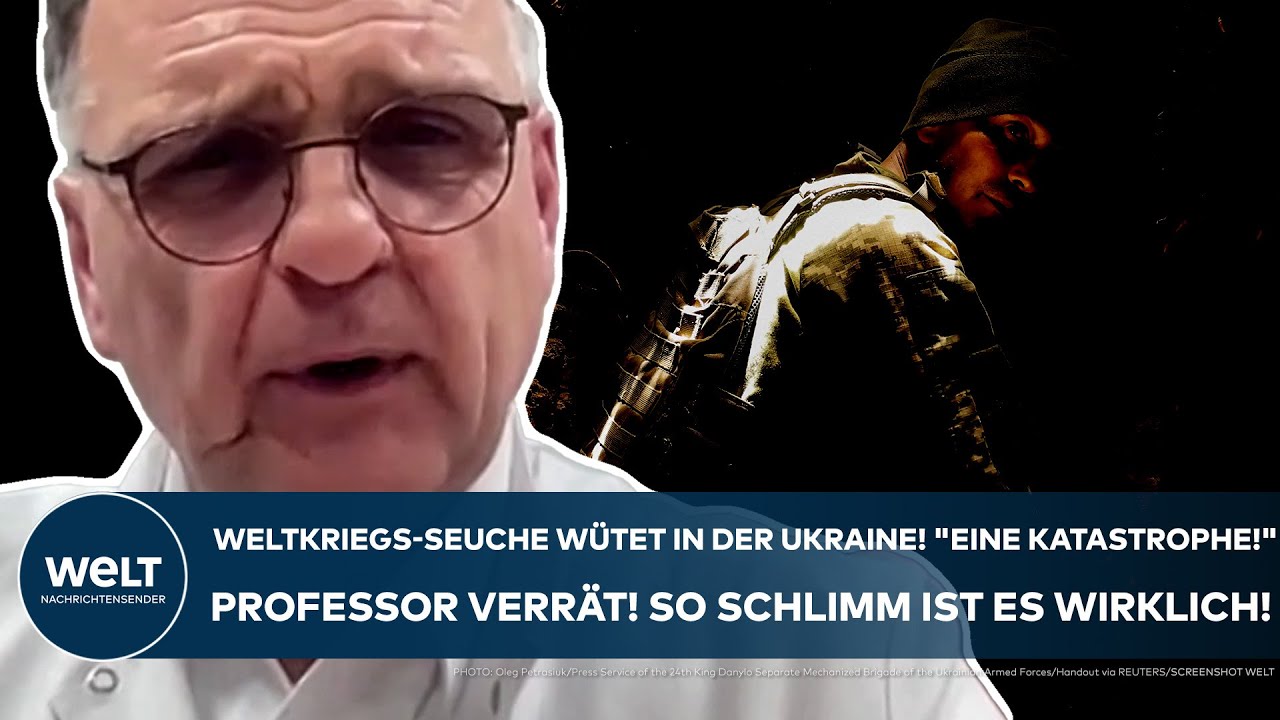 UKRAINE-KRIEG: "Eine Katastrophe!" Weltkriegs-Seuche! Professor verrät! So schlimm ist es wirklich!