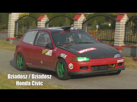 3 Runda RPŚ 2019 - Sebastian Dziadosz / Marcin Dziadosz - Honda Civic