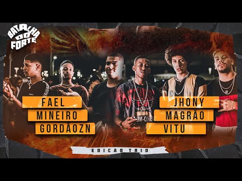 FAEL MINEIRO GORDÃO ZN X JHONY MAGRÃO VITU | SEMIFINAL | EDIÇÃO ESPECIAL DE TRIO - BATALHA DO FORTE