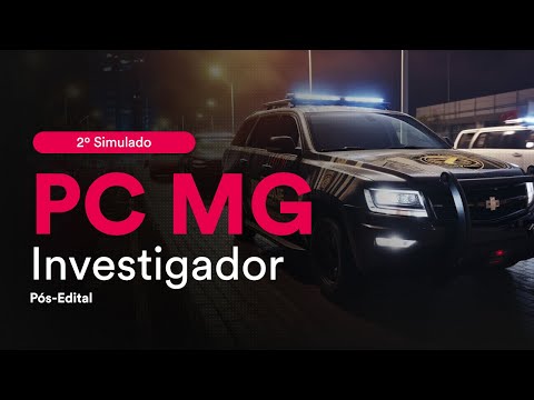 2º Simulado PC MG - Investigador - Pós-Edital - Correção