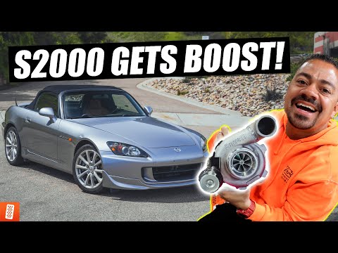 Turbocharging our Honda S2000! (GReddy Turbo Kit)