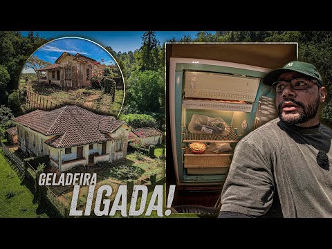 ABANDONED FARM WITH FURNITURE, OBJECTS AND EVEN THE POWER WAS TURNED ON - IT WAS SCARY!