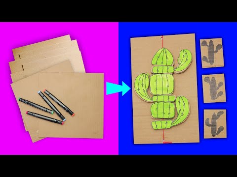 Cactus Puzzle Game To Keep Kids Busy || Crafts for Kid || AMG crafts