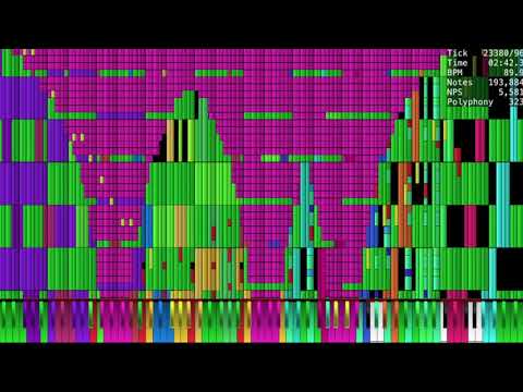 [BLACK MIDI] UltralightMIDI Player - Pegasus Device ~ SlyphStorm 1.12 million