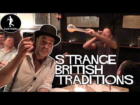 Strange British Customs - Yard of Ale & Swearing on the Horns