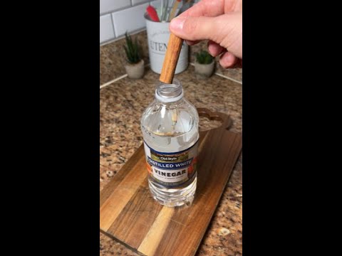 Add cinnamon sticks to vinegar, and it will change your home forever! 🧴