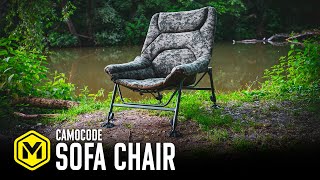 MIVARDI Pohovkové polohovací křeslo CamoCODE