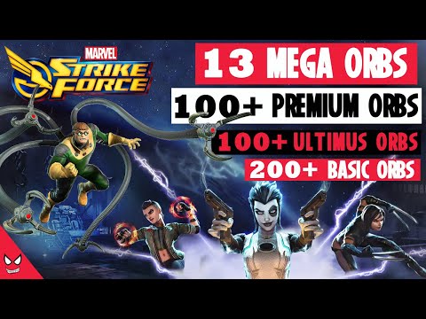 Huge Mega Orb Opening - Marvel Strike Force - MSF
