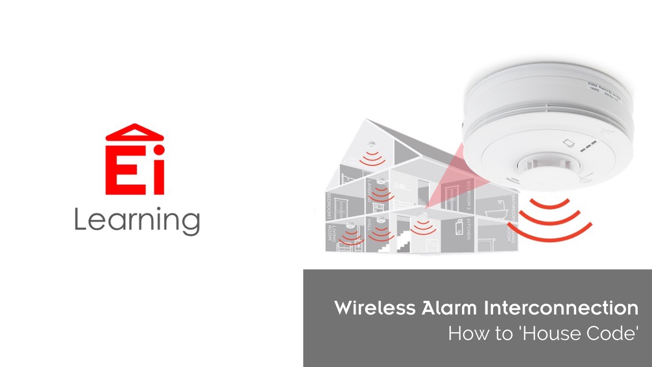 Wireless Interconnection or Housecoding Ei Alarms