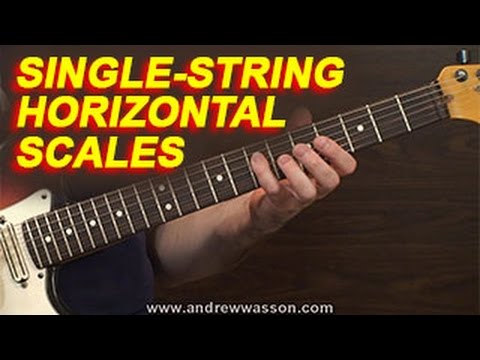 Single String Horizontal Scales