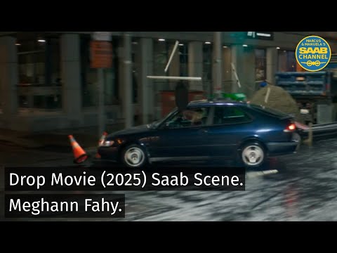 Saab Scene in Drop (2025) | Unexpected Swedish Cameo in a New (Hollywood) Film