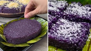 3 Ingredients lang ang Biko Ube Kakanin na ito! Siguradong magugustuhan mo! D Real Cooking