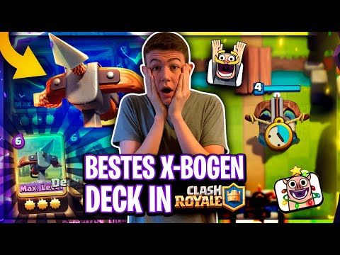 🏅DAS BESTE X-BOGEN DECK ALLER ZEITEN! UNFASSBARES POTENZIAL! Clash Royale deutsch/german
