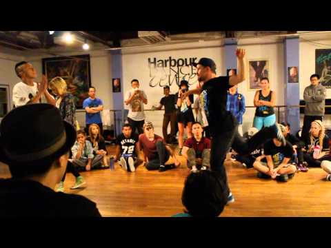 LOS2014 Seeder | Waacking-Locking FINALS | Robin & Rina vs Boris & Sheena