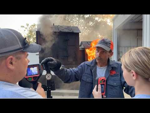 Max Fire Training, Inc. "Carlinville FD Max Fire Box Phase II Seek Thermal Camera Burn & Learn"