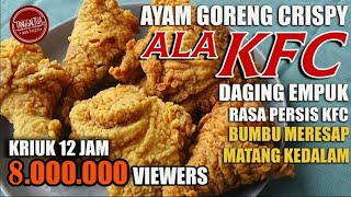 Download lagu Crispy Fried Chicken Secret Recipe! Taste just like KFC. Can't believe it! Crispy for 12 hours! mp3