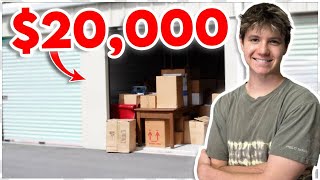 I BOUGHT A $20,000 STORAGE UNIT FOR ONLY $60!!
