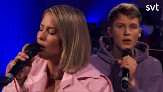 Molly Sandén och Victor Leksell - Sverige | Live | SVT