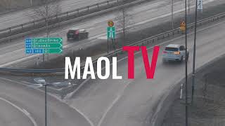 Trafik med skyltar mot Borås/Jönköping