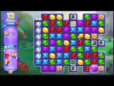 Wonka's World of Candy Level 49 - NO BOOSTERS + FULL STORY 🍫 | SKILLGAMING ✔️