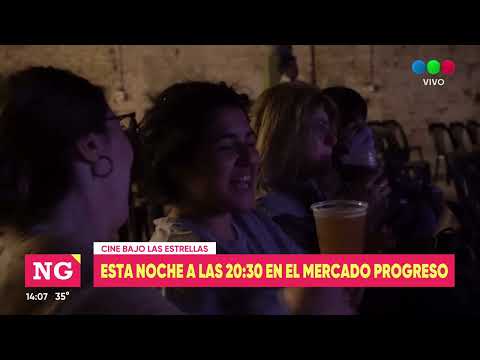 Comienza la temporada de "Cine bajo las Estrellas" en el Mercado Progreso de la ciudad de Santa Fe