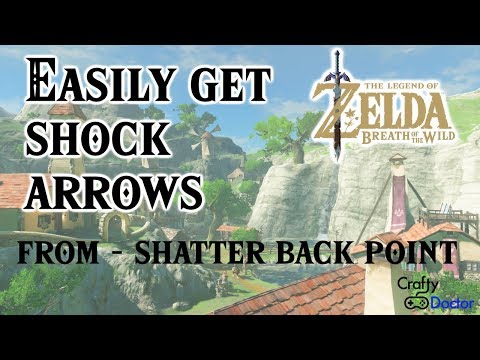 How to easily get 20 shock arrows from Shatterback Point