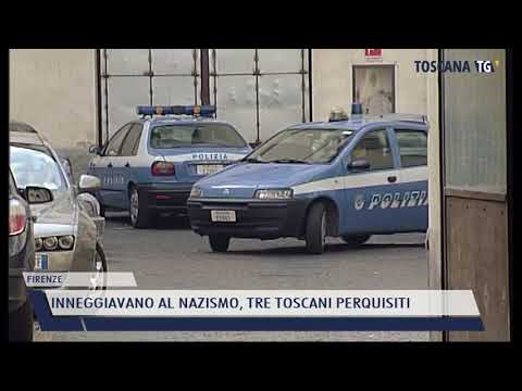 2021-05-20 FIRENZE - INNEGGIAVANO AL NAZISMO, TRE TOSCANI PERQUISITI