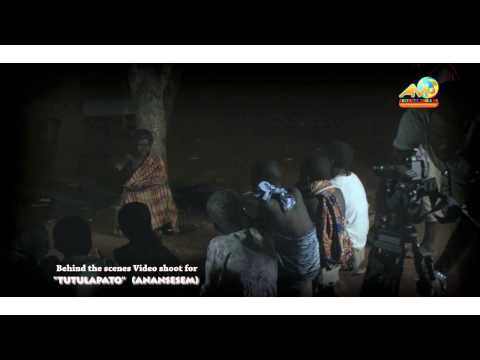 Behind the scenes Video shoot for "TUTULAPATO" ANANSESEM 2015