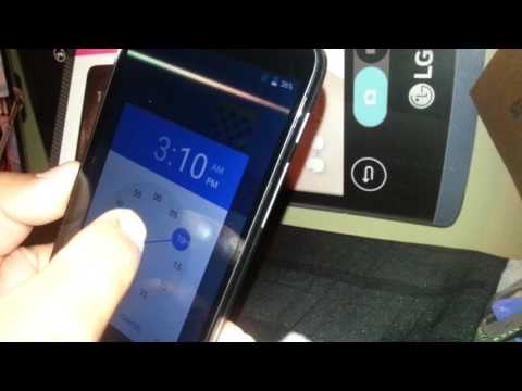 Setting up Alcatel Fierce 4 for the first time