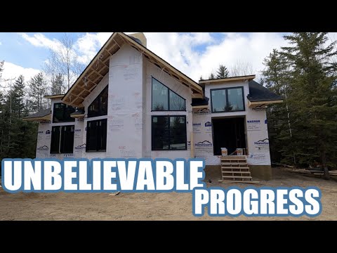 Epic cabin build part 4 Building The PERFECT STAYCATION!