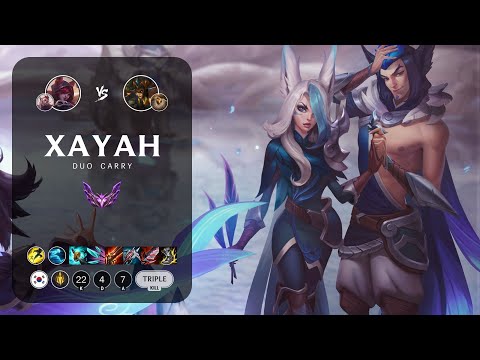Xayah ADC vs Cassiopeia - KR Master Patch 13.19