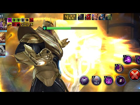 Thanos OBSIDIAN KING Is OMNIPOTENCE!! - Marvel Future Fight Review