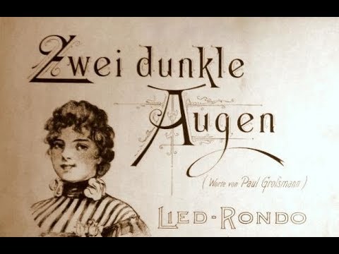 Max Bloch - Zwei dunkle Augen