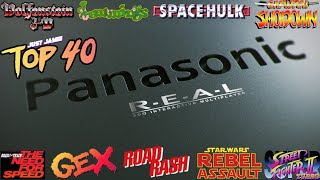 Top 40 3DO Games That You Must Play (Time Stamps) #3do #panasonic3do #3dogames