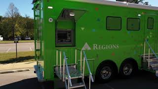 Regions Bank rolls out branch on wheels to Tuscaloosa campuses + events