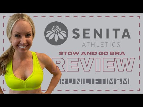 Senita Athletics Stow and Go Sports Bra