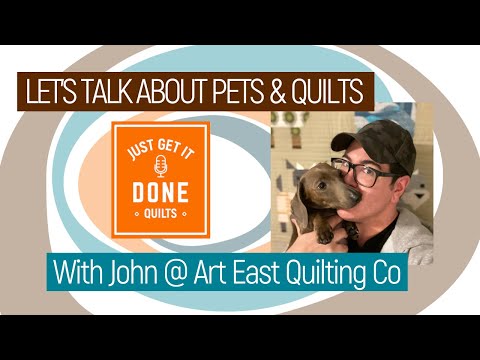 🧵🌸 LET'S TALK ABOUT ANIMAL QUILTS with JOHN @ ART EAST QUILTING CO - Karen's Quilt Circle