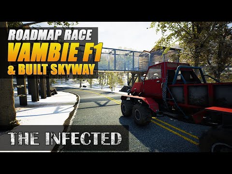 TRUCK ROADMAP RACE | Built SKYWAY | The Infected Gameplay | S4 EP10